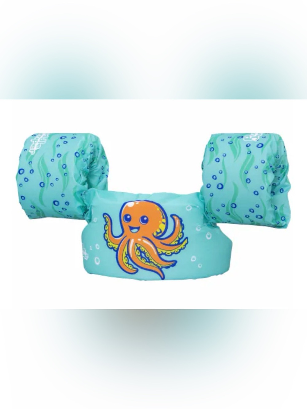 NWT Puddle Jumper Child Swim Vest Teal Octopus